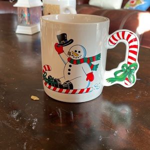 Snowman coffee mug by the Love Bug Collection